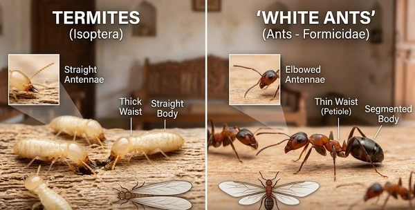 White Ants vs Termites: Are They the Same? Complete Facts