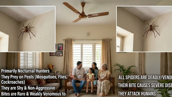 Are House Spiders Dangerous in India? Facts vs Myths