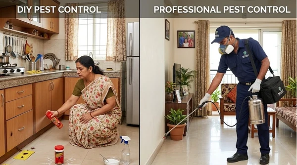 DIY Pest Control vs Professional Pest Control: What's Better?