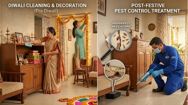 Pre-Diwali Pest Control: Why Cleaning Alone Isn't Enough Before the Festival Season