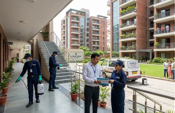 How Pest Control Works in Apartments and Societies